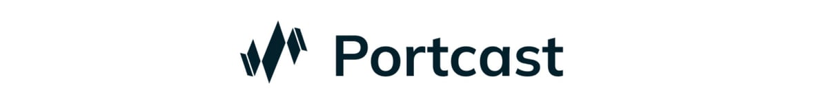 Portcast logo banner